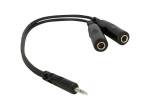 Audio Male To 2 X Female Split Cable