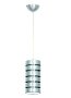 Alum. Pendant Light Fitting - White Bottom Coated 1000MMX110