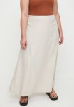 Cotton On Plus Haven Maxi A-line Skirt - Neutral