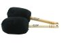 Bass Drum Beaters - Black