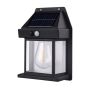 Solar-powered Outdoor Light With Weather-resistance & Motion Sensor - Black