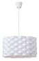 Bright Star Lighting Pendant Light Acrylic Oval E27 35W White