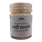 Atlas Multipurpose Craft Acrylic 50ML Metallic Gold