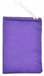 Aura Variety 24 Bags 3"X 4" Little Pouch Purple Cotton Cloth Bag With White String Traditional Wiccan Gris Gris Mojo Treasure Ba