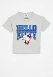 Cotton On License Drop Shoulder Short Sleeve Tee - Lcn San Hello Kitty Fog Grey