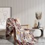 Geometric Pattern Flannel Blanket - All Seasons 180 200CM Double