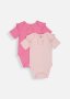 Ribbed Frill Bodyvests 2 Pack