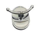 Stainless Steel Clothes Hook X2 Bathroom Wall Mount