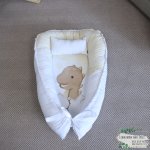 Baby Safe Nest Safe Sleeping Pod Beige Dino Dinosaur Love In Desert Story