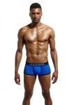 Jockmail Ice Silk Mesh Breathable Boxer Blue
