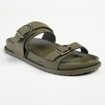 Jany Push In Sandal - Olive - 8