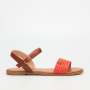 Jemma 1 Flat Sandal - Peach - Peach / 3