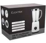 Elektra - 500W 1.5L Jug Blender Plastic Jug