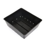 Plastic Growing Tray 16CM X 16CM X 5CM. - 16CM X 16CM X 5CM. 1PC. Single Tray. 1.1L Volume.