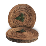 Round Birch Bark Base 30CM W - 30CM W