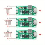 18650 Lithium Battery Multi-cell 2S 3S 4S Type-c To 8.4V 12.6V 16.8V Step-up Boost Lipo Polymer Li-ion Charger 7.4V 11.1V 14.8V