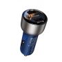 -Y-51 36W Dual-channel Fast Charging Zinc Alloy QC3.0 Car Charger