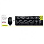 Port Wired Keyboard And Mouse Combo