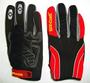 Tork Craft Mechanics Glove Small Synthetic Leather Reinforced Palm Spandex Red