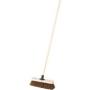 12" Stiff Bassine Broom With 48"WOODEN Handle - COT9071200K