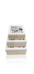 Zs - 3PC Wooden Box Set
