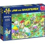 Jumbo Jan Van Haasteren Camping In The Forest Jigsaw Puzzle 1000 Pieces