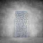 Laser Cut Screen - Design 042 - 2000 X 1000 X 20 Grey Indoor