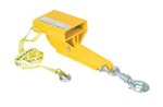 Vestil Manufacturing Corp Vestil S-FORK-4-AT Baked-in Powder-coated Toughness Single Auto-tension Swivel Hoisting Hook 4 000-LB.