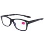 Glareware Reading Glasses Magnet With Pouch Matt Black 1.50