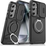 Magnetic Rotate Ring Phone Case Compatible With Samsung Galaxy S24 Fe
