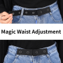 Elastic Waist Extenders Elastic Waist Belt Jeans Pants Waist Extenders Elastic Adjustable Button Extender Ideal Choice For Gifts