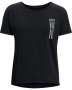 Women's Ua Repeat Wordmark Graphic T-Shirt - Black / XS