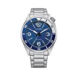 Eco-drive Aviator-style Stainless Steel Watch