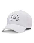 Men's Ua Iso-chill Driver Mesh Adjustable Cap - White Osfm
