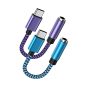 USB C To 3.5MM Audio Adapter For Google Pixel 7A 7PRO 6 5 4 XL Samsung Galaxy Z FOLD5 FLIP5 S23 S22 S21 S20