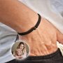 1PC Custom Photo Projection Bracelet For Men Customized Projection Bracelets With Picture Inside Personalized Memorial Gifts Valentine's Day Gift Father's Day Gifts