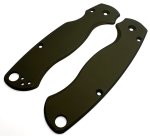 Spyderco Para Military 2 Crucarta SCALES - Agent Series - Od Green Anodized