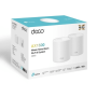 Tp-link Deco X10 2-PACK AX1500 Whole-home Mesh Wi-fi 6 System Tri-band