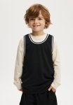 Cotton On Braxton Basketball Tank - Black