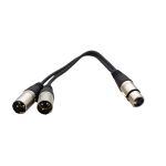 FTS Xlr Female To 2X Xlr Male 0.3M OD:4.5MM 2