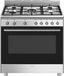 Smeg 90CM Concert Full Gas Stainless Steel Cooker SSA91GGX2
