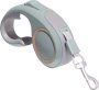 5M Durable Nylon Retractable Dog Leash Pet Walking Leash 360 Tangle-free One-handed Brake Pause Lock-light Green 21 Cm Dog Rope Leash