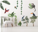Tropical Wall Stickers - Full Tropical Set