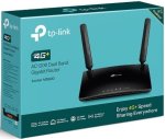Tp Link 4G CAT6 AC1200 Wireless Dual Band Gigabit Router Retail Box 2 Year Limited Warranty