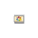 Composable Classic Link Rainbow Flower