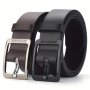 Men's Pin Buckle PU Leather Belt Casual Classic Versatile Belt