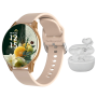 Women Smart Watch & Wireless Earbuds Combo Android & Ios Compatible .