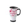 Happy Valentine's Day Coffee Tea Hot Chocolate Travel Mug Cup