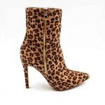 Miss Black Boss 19 High Heeled Boots Leopard