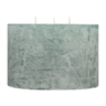 Egg Blue Frosted 3 Wick Candle 10CM